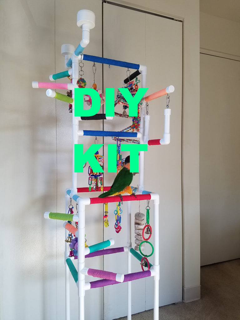 DIY Kit THE INDULGER Floor-Version: Small and Medium Birds