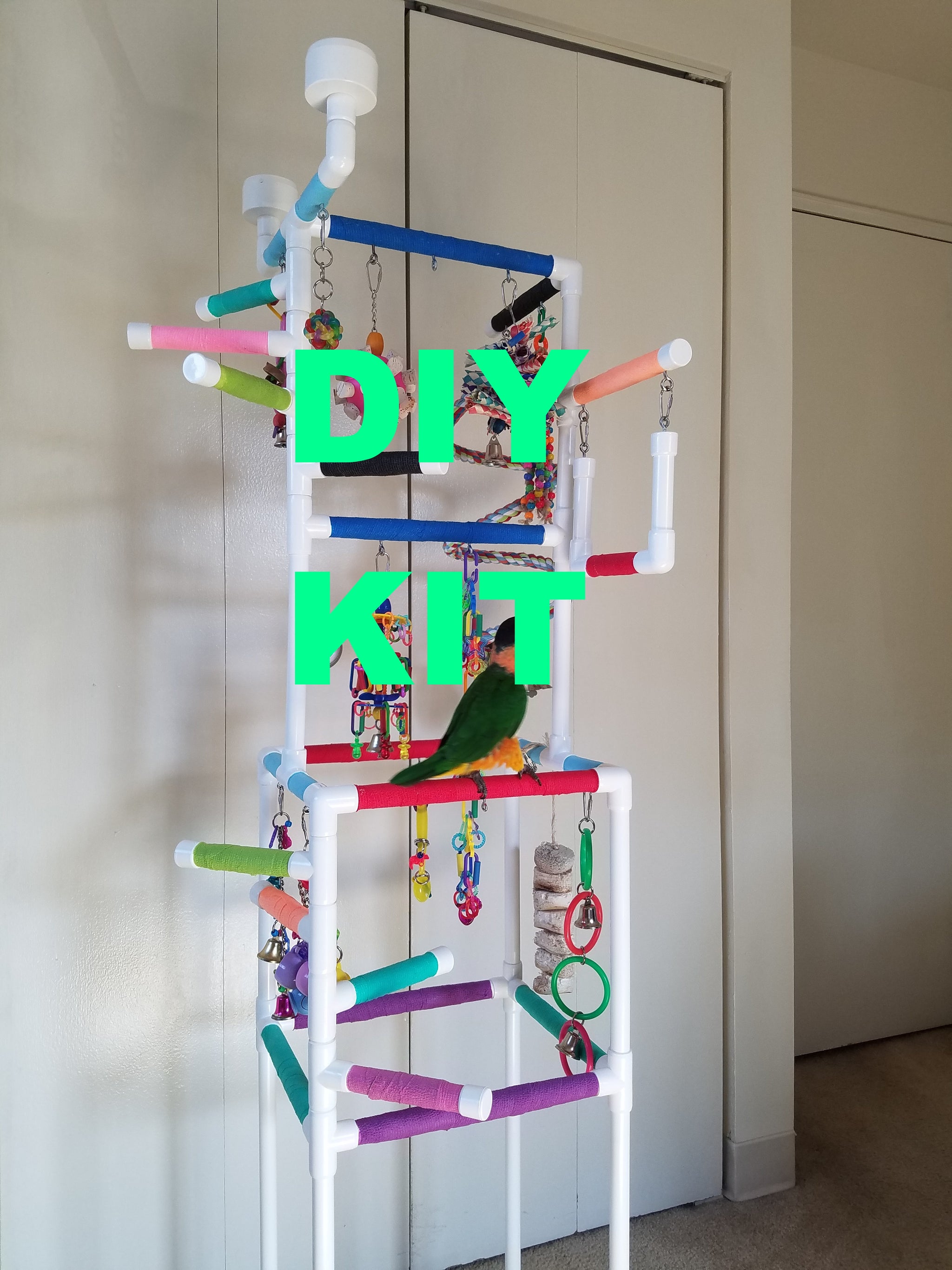 Pvc parrot play gym best sale